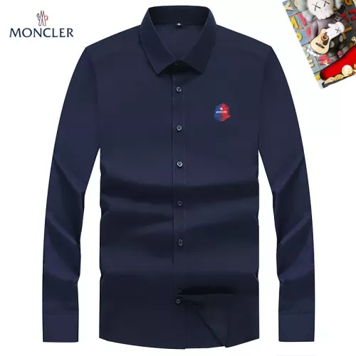 Wholesale Moncler Shirts Long Sleeved For Men #1298290 $40.00 USD, Wholesale Quality Replica Moncler Shirts