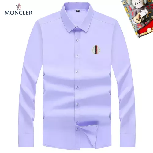 Wholesale Moncler Shirts Long Sleeved For Men #1298306 $40.00 USD, Wholesale Quality Replica Moncler Shirts