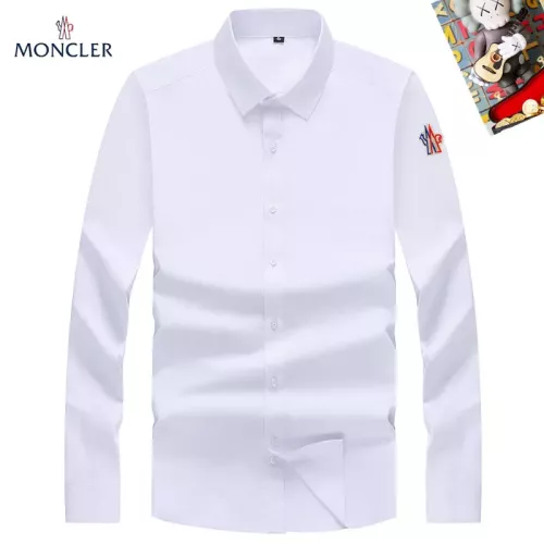 Wholesale Moncler Shirts Long Sleeved For Men #1298382 $40.00 USD, Wholesale Quality Replica Moncler Shirts