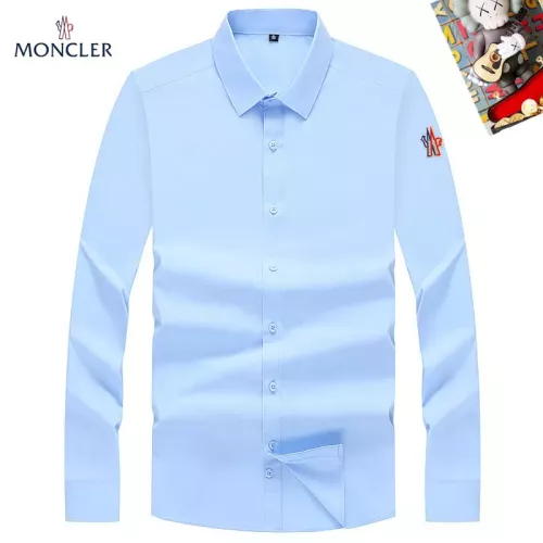 Wholesale Moncler Shirts Long Sleeved For Men #1298384 $40.00 USD, Wholesale Quality Replica Moncler Shirts