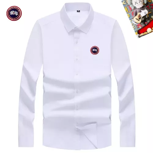 Wholesale Canada Goose Shirts Long Sleeved For Men #1298388 $40.00 USD, Wholesale Quality Replica Columbia Shirts