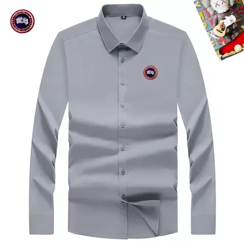 Wholesale Canada Goose Shirts Long Sleeved For Men #1298391 $40.00 USD, Wholesale Quality Replica Columbia Shirts