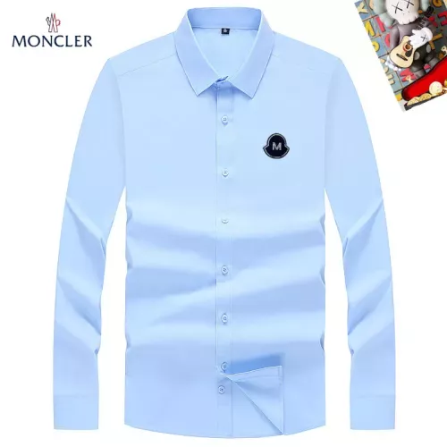 Wholesale Moncler Shirts Long Sleeved For Men #1298413 $40.00 USD, Wholesale Quality Replica Moncler Shirts