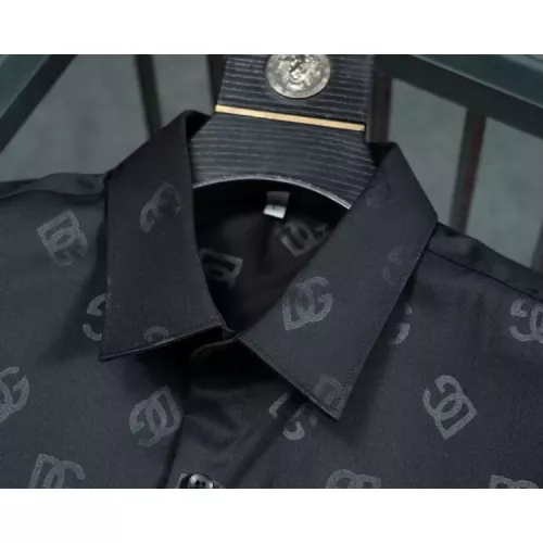 Replica Dolce & Gabbana D&G Shirts Long Sleeved For Men #1298425 $56.00 USD for Wholesale