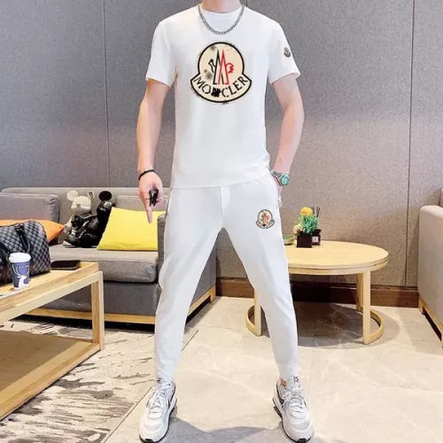 Wholesale Moncler Tracksuits Short Sleeved For Men #1298488 $64.00 USD, Wholesale Quality Replica Moncler Tracksuits