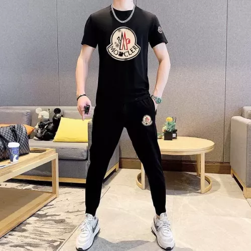 Wholesale Moncler Tracksuits Short Sleeved For Men #1298489 $64.00 USD, Wholesale Quality Replica Moncler Tracksuits