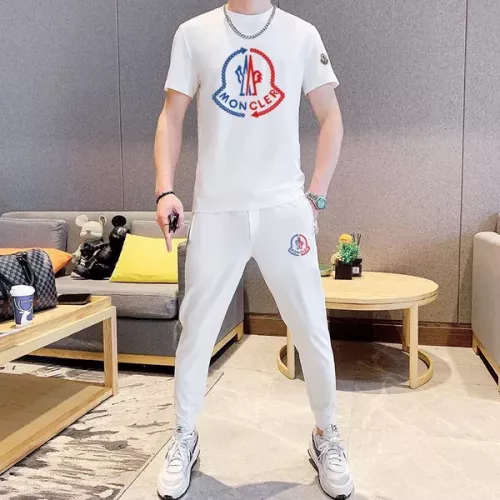 Wholesale Moncler Tracksuits Short Sleeved For Men #1298490 $64.00 USD, Wholesale Quality Replica Moncler Tracksuits