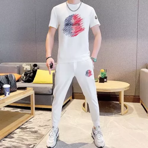 Wholesale Moncler Tracksuits Short Sleeved For Men #1298496 $64.00 USD, Wholesale Quality Replica Moncler Tracksuits