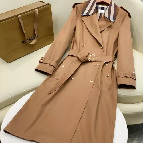 Wholesale Burberry Trench Coat Long Sleeved For Unisex #1298559 $160.00 USD, Wholesale Quality Replica Burberry Trench Coat