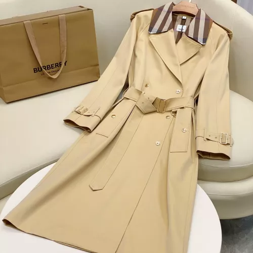 Wholesale Burberry Trench Coat Long Sleeved For Unisex #1298562 $160.00 USD, Wholesale Quality Replica Burberry Trench Coat