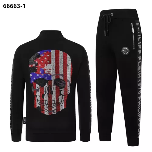 Wholesale Philipp Plein PP Tracksuits Long Sleeved For Men #1298565 $102.00 USD, Wholesale Quality Replica Philipp Plein PP Tracksuits