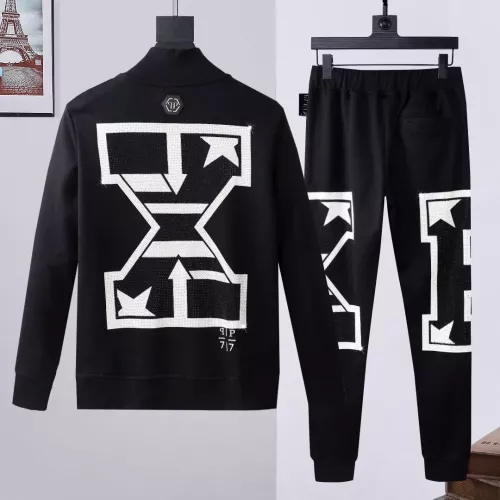 Replica Philipp Plein PP Tracksuits Long Sleeved For Men #1298572 $102.00 USD for Wholesale