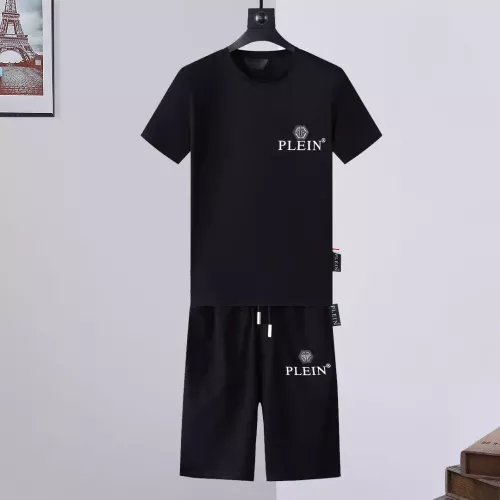 Wholesale Philipp Plein PP Tracksuits Short Sleeved For Men #1298594 $56.00 USD, Wholesale Quality Replica Philipp Plein PP Tracksuits