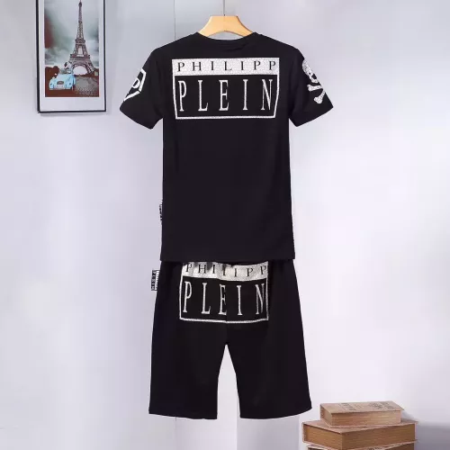 Replica Philipp Plein PP Tracksuits Short Sleeved For Men #1298597 $56.00 USD for Wholesale