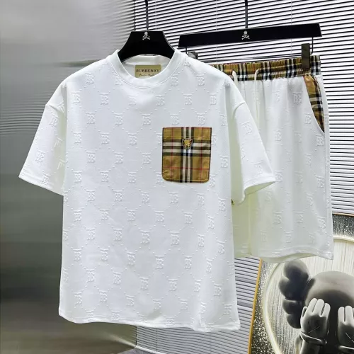 Wholesale Burberry Tracksuits Short Sleeved For Men #1298611 $60.00 USD, Wholesale Quality Replica Burberry Tracksuits