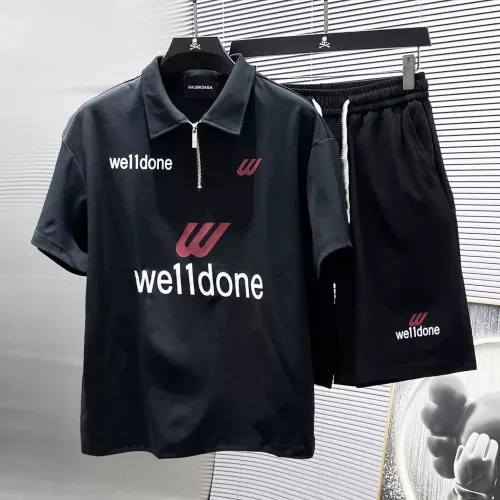 Wholesale Balenciaga Fashion Tracksuits Short Sleeved For Men #1298619 $60.00 USD, Wholesale Quality Replica Balenciaga Fashion Tracksuits