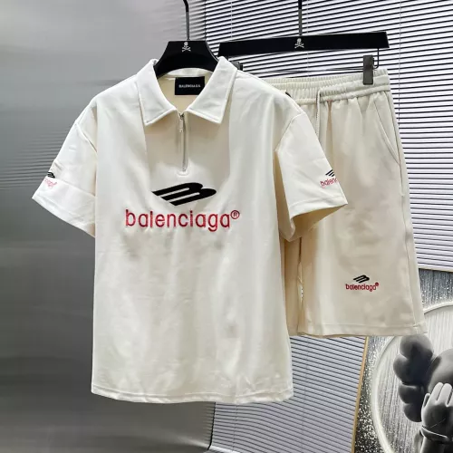 Wholesale Balenciaga Fashion Tracksuits Short Sleeved For Men #1298620 $60.00 USD, Wholesale Quality Replica Balenciaga Fashion Tracksuits