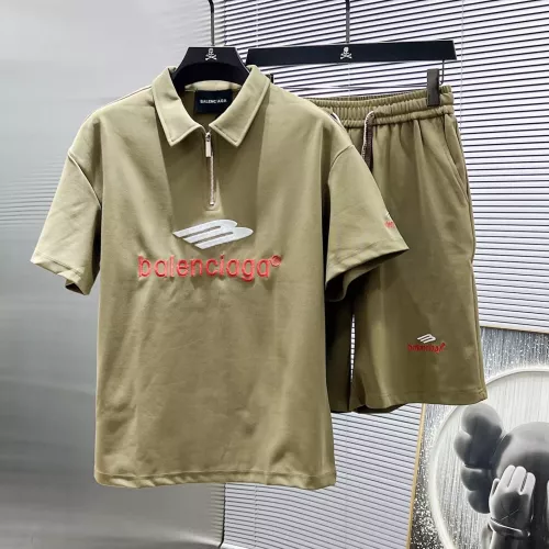 Wholesale Balenciaga Fashion Tracksuits Short Sleeved For Men #1298621 $60.00 USD, Wholesale Quality Replica Balenciaga Fashion Tracksuits