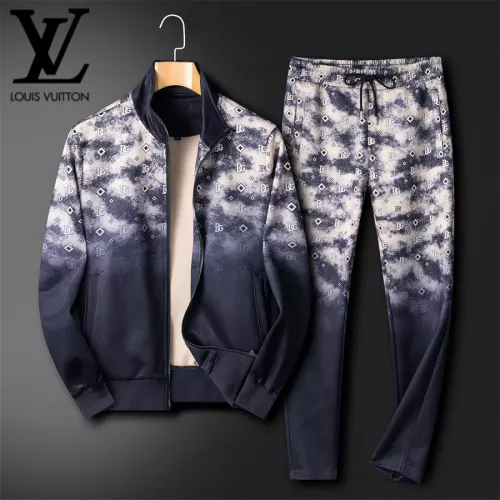 Wholesale Louis Vuitton LV Tracksuits Long Sleeved For Men #1298702 $92.00 USD, Wholesale Quality Replica Louis Vuitton LV Tracksuits