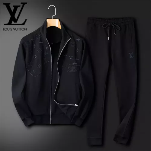 Wholesale Louis Vuitton LV Tracksuits Long Sleeved For Men #1298707 $92.00 USD, Wholesale Quality Replica Louis Vuitton LV Tracksuits