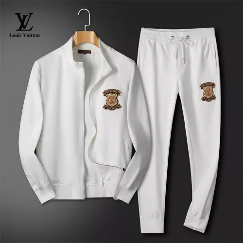 Wholesale Louis Vuitton LV Tracksuits Long Sleeved For Men #1298737 $80.00 USD, Wholesale Quality Replica Louis Vuitton LV Tracksuits