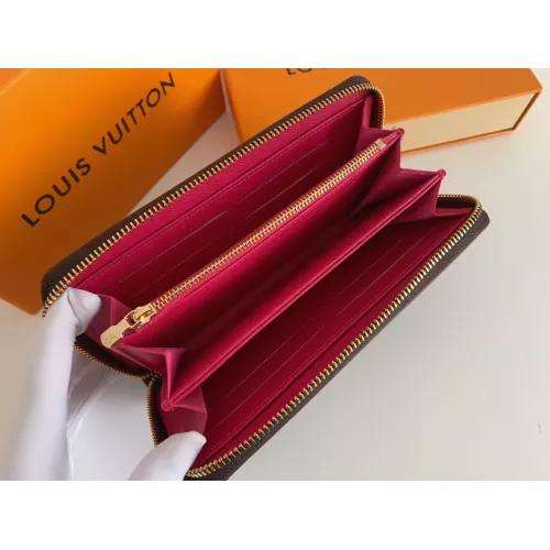 Replica Louis Vuitton LV Wallets In Rose Red #1298817 $29.00 USD for Wholesale