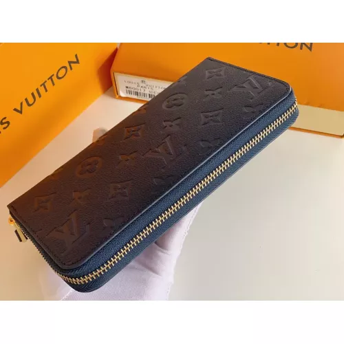 Replica Louis Vuitton LV Wallets In Navy #1298834 $34.00 USD for Wholesale