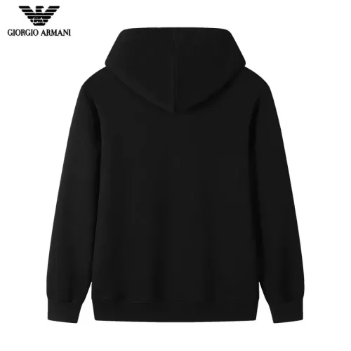 Replica Armani Hoodies Long Sleeved For Men #1298856 $40.00 USD for Wholesale