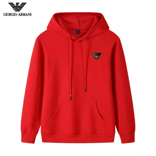 Wholesale Armani Hoodies Long Sleeved For Men #1298860 $40.00 USD, Wholesale Quality Replica Armani Hoodies