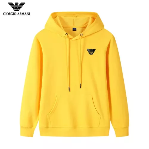 Wholesale Armani Hoodies Long Sleeved For Men #1298861 $40.00 USD, Wholesale Quality Replica Armani Hoodies