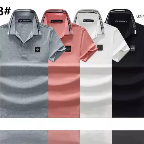 Replica Armani T-Shirts Short Sleeved For Men #1298901 $25.00 USD for Wholesale