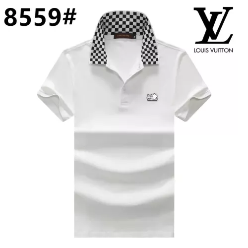 Wholesale Louis Vuitton LV T-Shirts Short Sleeved For Men #1298916 $25.00 USD, Wholesale Quality Replica Louis Vuitton LV T-Shirts