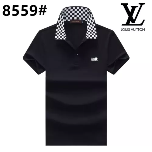 Wholesale Louis Vuitton LV T-Shirts Short Sleeved For Men #1298917 $25.00 USD, Wholesale Quality Replica Louis Vuitton LV T-Shirts