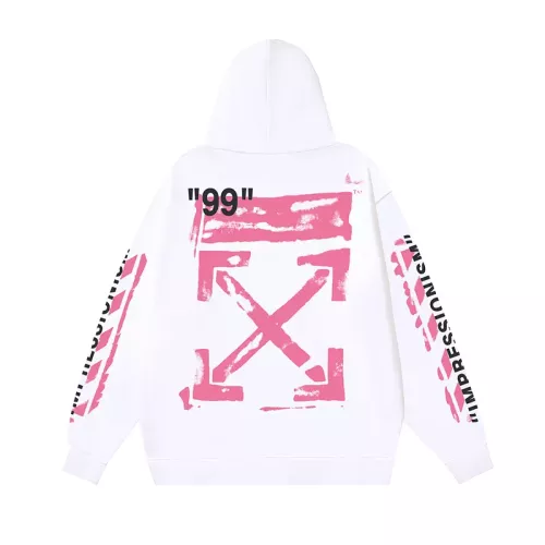 Wholesale Off-White Hoodies Long Sleeved For Unisex #1299231 $52.00 USD, Wholesale Quality Replica Off-White Hoodies
