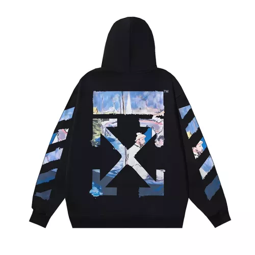 Wholesale Off-White Hoodies Long Sleeved For Unisex #1299234 $52.00 USD, Wholesale Quality Replica Off-White Hoodies