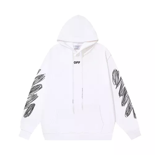 Wholesale Off-White Hoodies Long Sleeved For Unisex #1299235 $52.00 USD, Wholesale Quality Replica Off-White Hoodies