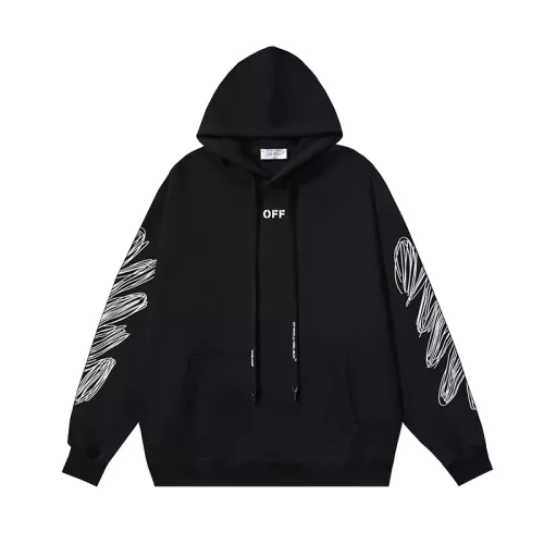 Wholesale Off-White Hoodies Long Sleeved For Unisex #1299236 $52.00 USD, Wholesale Quality Replica Off-White Hoodies