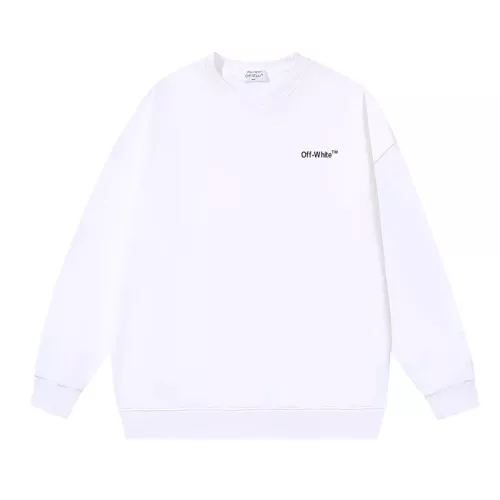 Replica Off-White Hoodies Long Sleeved For Unisex #1299244 $45.00 USD for Wholesale