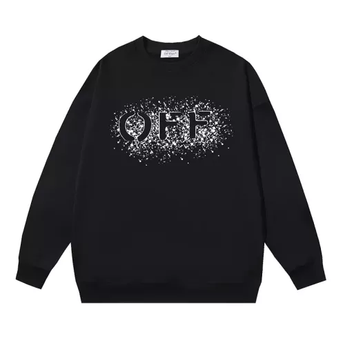 Wholesale Off-White Hoodies Long Sleeved For Unisex #1299253 $45.00 USD, Wholesale Quality Replica Off-White Hoodies