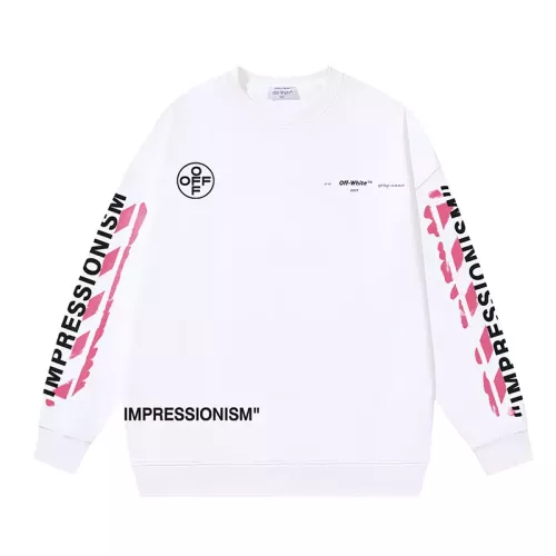 Wholesale Off-White Hoodies Long Sleeved For Unisex #1299263 $48.00 USD, Wholesale Quality Replica Off-White Hoodies