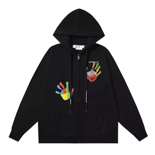 Wholesale Off-White Hoodies Long Sleeved For Unisex #1299277 $60.00 USD, Wholesale Quality Replica Off-White Hoodies