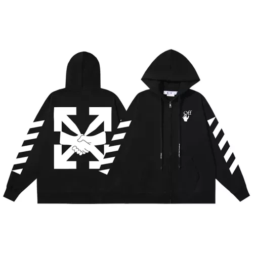 Wholesale Off-White Hoodies Long Sleeved For Unisex #1299288 $64.00 USD, Wholesale Quality Replica Off-White Hoodies