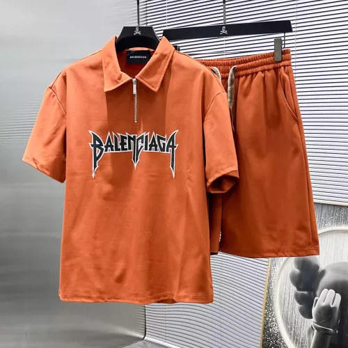 Wholesale Balenciaga Fashion Tracksuits Short Sleeved For Men #1299317 $60.00 USD, Wholesale Quality Replica Balenciaga Fashion Tracksuits