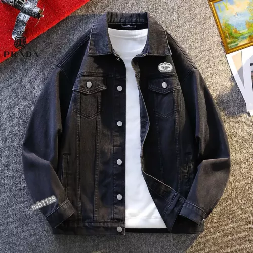 Wholesale Prada Jackets Long Sleeved For Men #1299351 $60.00 USD, Wholesale Quality Replica Prada Jackets