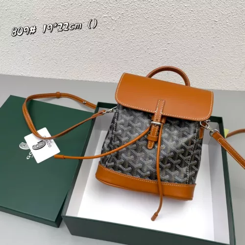 Wholesale Goyard AAA Quality Backpacks For Women #1299815 $88.00 USD, Wholesale Quality Replica Goyard AAA Quality Backpacks