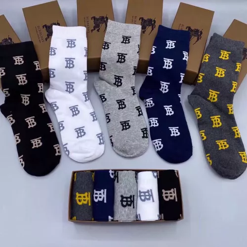 Wholesale Burberry Socks For Women #1299975 $29.00 USD, Wholesale Quality Replica Burberry Socks