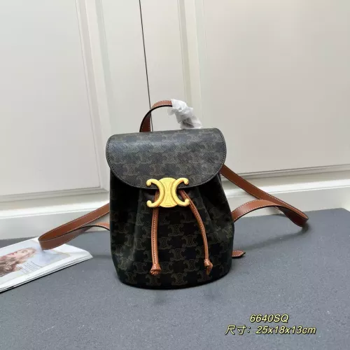 Wholesale Celine AAA Quality Backpacks For Women #1300129 $88.00 USD, Wholesale Quality Replica Celine AAA Quality Backpacks