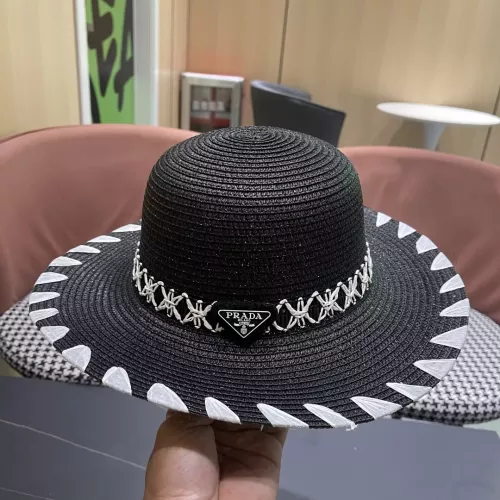 Wholesale Prada Caps #1300144 $38.00 USD, Wholesale Quality Replica Prada Caps