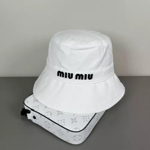 Wholesale MIU MIU Caps #1300350 $25.00 USD, Wholesale Quality Replica MIU MIU Caps