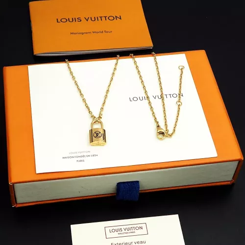 Wholesale Louis Vuitton Necklaces #1301065 $25.00 USD, Wholesale Quality Replica Louis Vuitton Necklaces